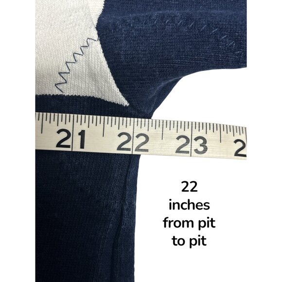 Vintage  Blokecore Illinois Rugby Shirt – Navy Striped Gear for Sports Long Slee - Picture 6 of 7